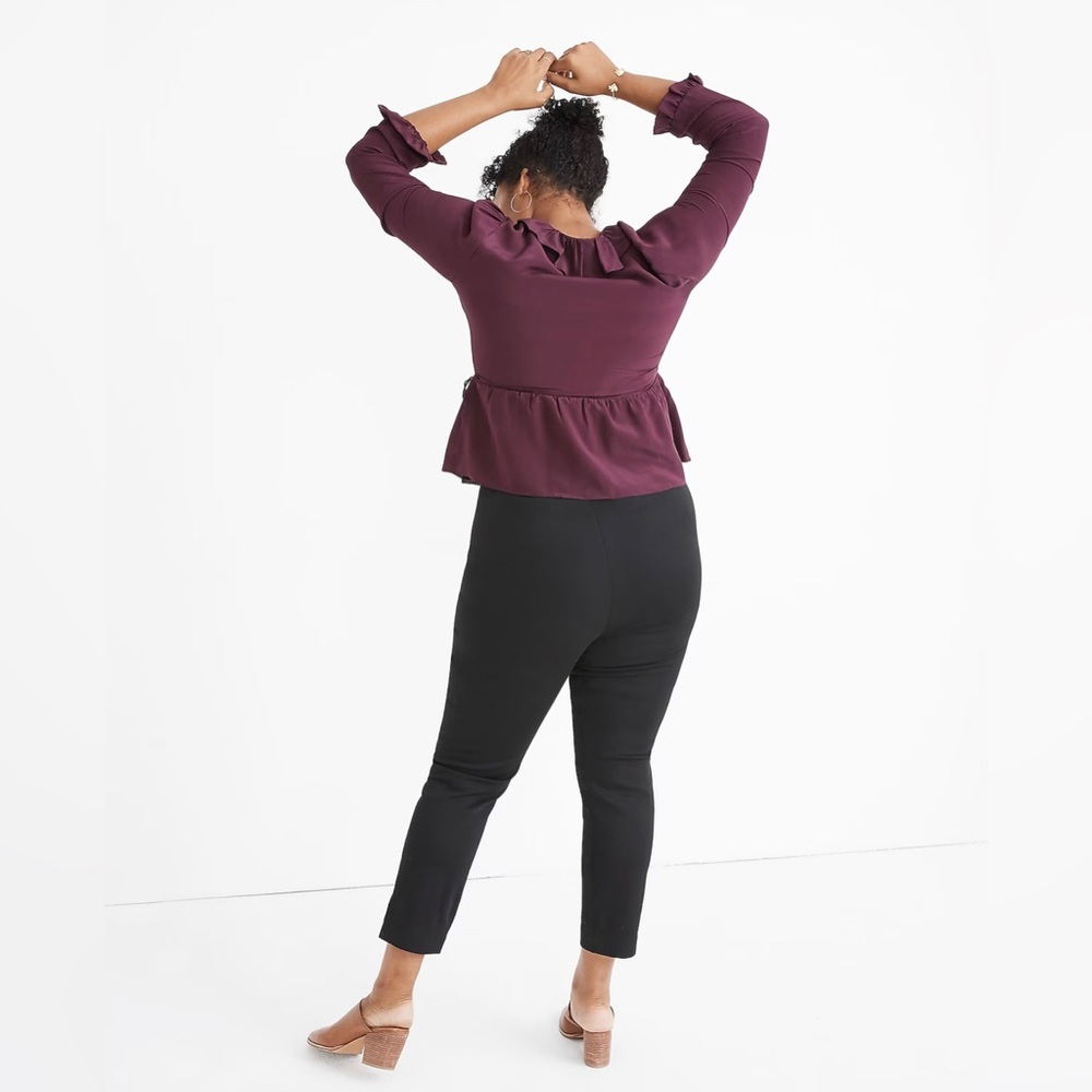 NEW Madewell Fraser Slim Pant Size 37 - Picture 1 of 4